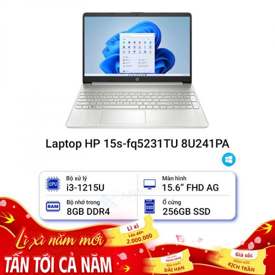 Laptop HP 15s-fq5231TU 8U241PA