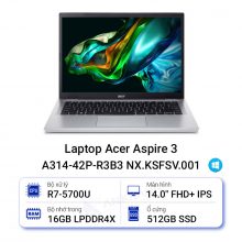 Laptop Acer Aspire 3 A314-42P-R3B3 NX.KSFSV.001