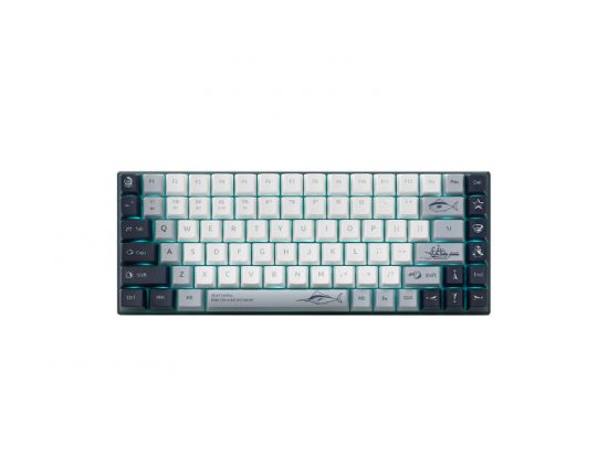 Bàn phím cơ Không dây Rapoo MT510PRO Trắng Xanh