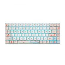 Bàn phím cơ Không dây Rapoo MT510PRO Trắng Vàng