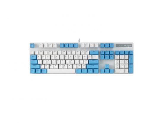 Bàn phím cơ Gaming Rapoo V500PRO Trắng Thiên Thanh