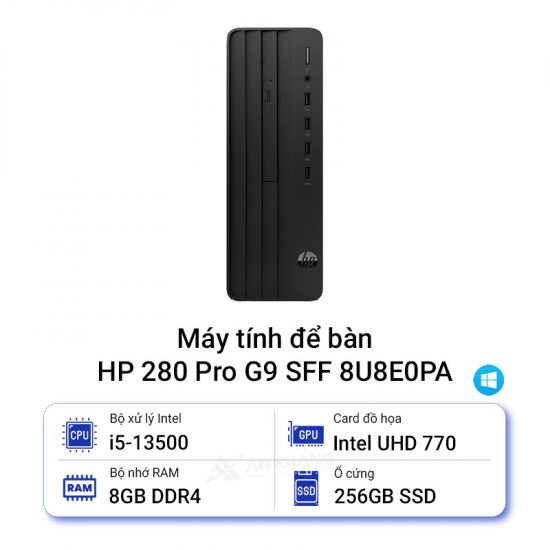 Máy tính để bàn HP 280 Pro G9 SFF 8U8E0PA