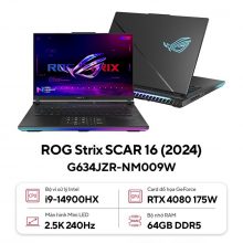 Laptop Asus ROG Strix SCAR 16 G634JZR-NM009W (2024)