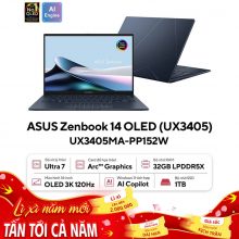 Laptop ASUS Zenbook 14 OLED UX3405MA-PP152W (Chính hãng)