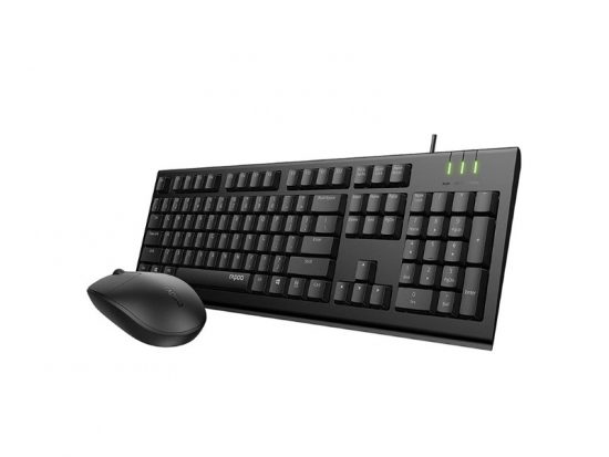 Bộ bàn phím chuột có dây Rapoo X125S