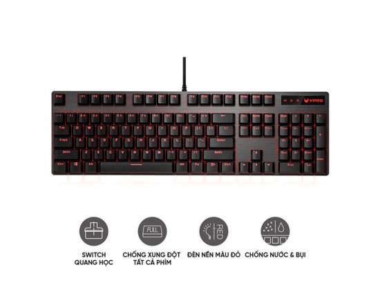 Bàn phím cơ Gaming Rapoo V580