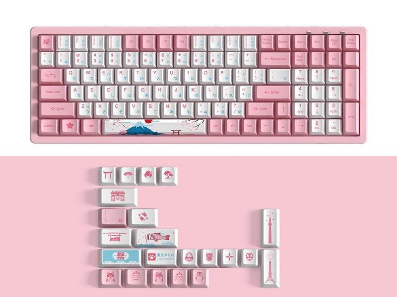 Bàn phím AKKO 3096 World Tour Tokyo R2 (Cherry switch)