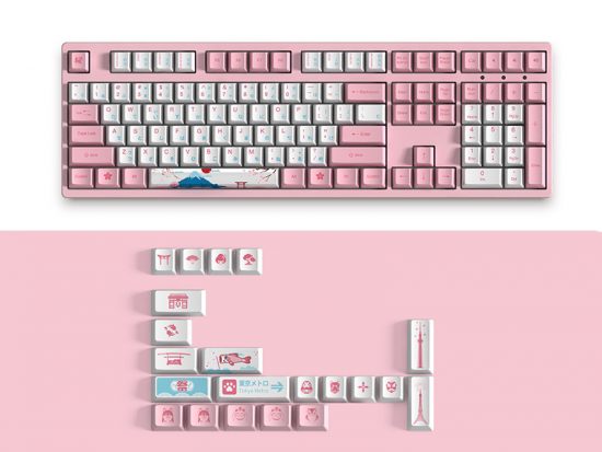 Bàn phím AKKO 3108 World Tour Tokyo R2 (Cherry switch)