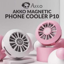 Quạt tản nhiệt AKKO Magnetic Phone Cooler P10 White