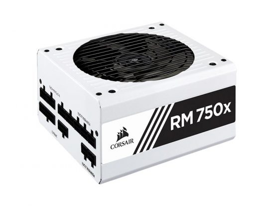 Nguồn máy tính Corsair RM750x 80 Plus Gold - Full Modul Trắng CP-9020187-NA