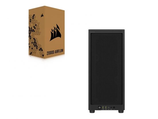 Vỏ máy tính Corsair 2000D AIRFLOW - ITX Tower Black CC-9011244-WW