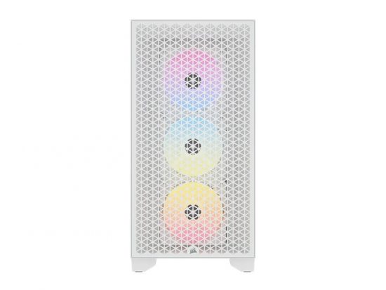 Vỏ máy tính Corsair 3000D RGB Mid-Tower White CC-9011256-WW