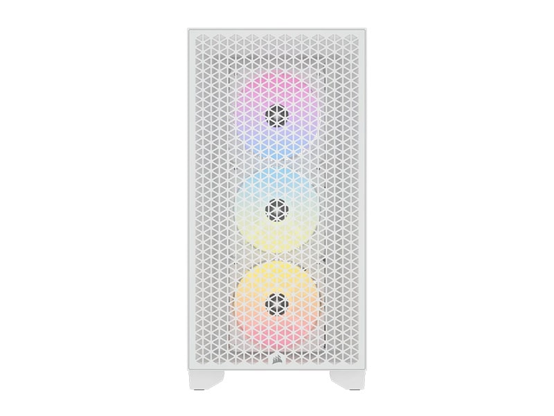 Vỏ máy tính Corsair 3000D RGB Mid-Tower White CC-9011256-WW