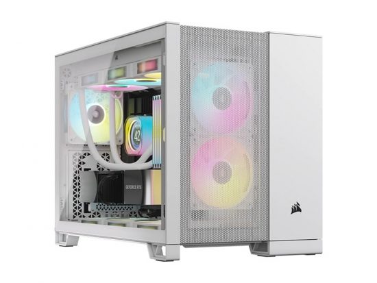 Vỏ máy tính Corsair 2500D Airflow Mid-Tower White CC-9011264-WW