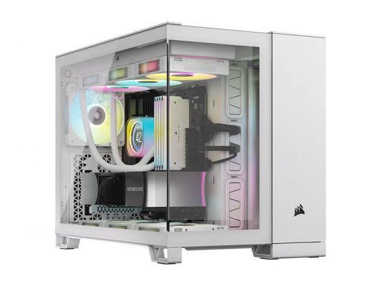 Vỏ máy tính Corsair 2500X mATX Mid-Tower White CC-9011266-WW