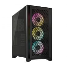 Vỏ máy tính Corsair iCUE 4000D RGB Airflow Black CC-9011240-WW