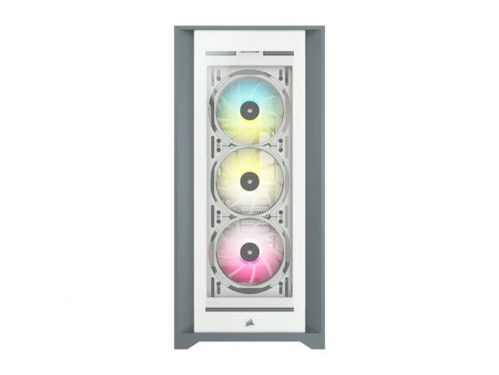 Vỏ máy tính Corsair iCUE 5000X RGB TG White CC-9011213-WW
