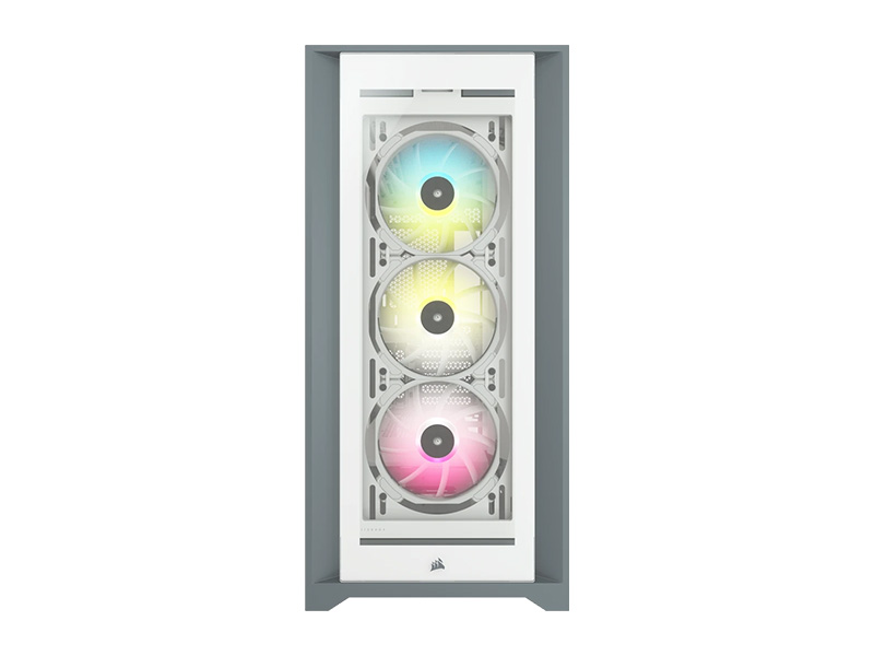 Vỏ máy tính Corsair iCUE 5000X RGB TG White CC-9011213-WW