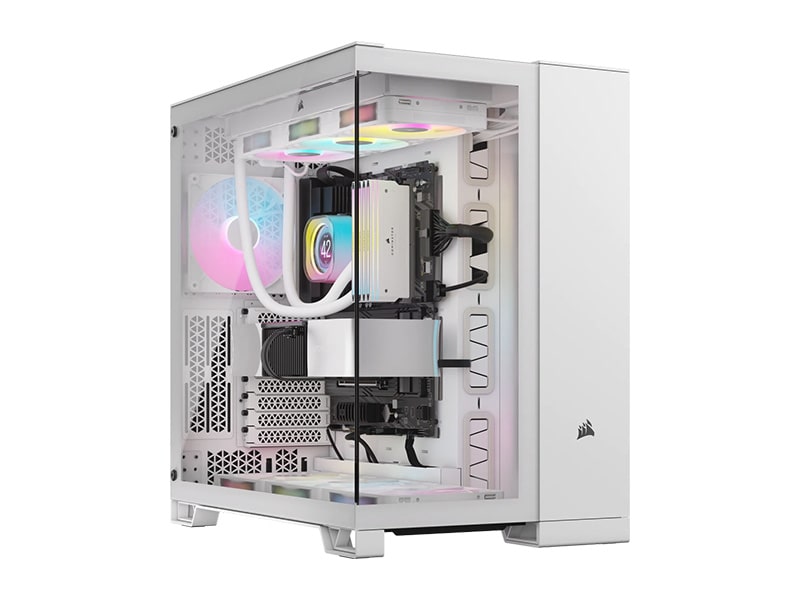 Vỏ máy tính Corsair 6500X Mid-Tower White CC-9011258-WW