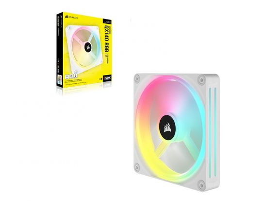 Quạt máy tính Corsair iCUE LINK QX140 RGB Expansion Kit White CO-9051007-WW