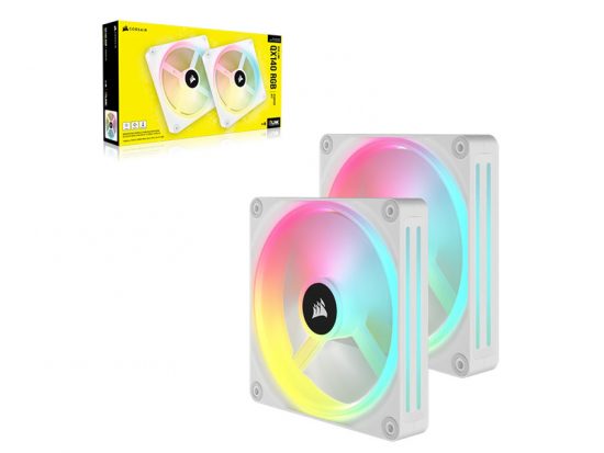 Quạt máy tính Corsair iCUE LINK QX140 RGB Starter Kit White CO-9051008-WW