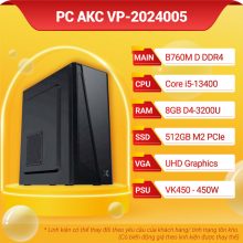 Máy tính để bàn AKC VP-2024005 (i5-13400/B760M/8GB/512GB/450W)