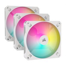 Bộ 3 quạt máy tính Corsair AR120 White iCUE RGB ARGB CO-9050169-WW