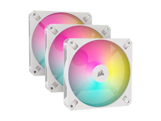 Bộ 3 quạt máy tính Corsair AR120 White iCUE RGB ARGB CO-9050169-WW