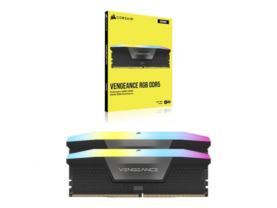 Ram Corsair Vengeance RGB 64GB (2x32GB) DDR5 5600MHz CMH64GX5M2B5600C40
