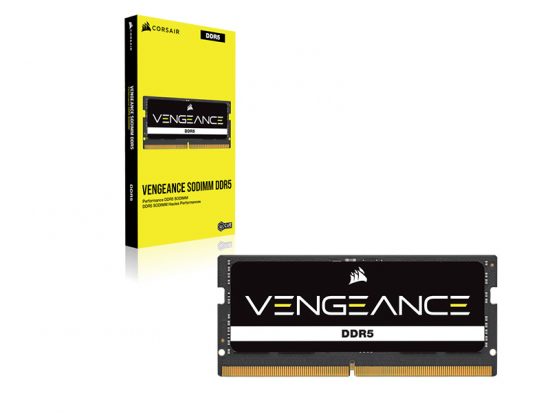 Ram Laptop Corsair Vengeance 32GB (1x32GB) DDR5 4800MHz CMSX32GX5M1A4800C40