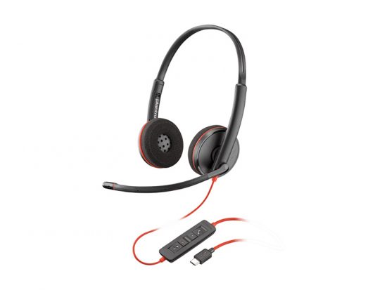 Tai nghe có dây Poly BW 3220 USB-C HS +USB-C/A (Bulk) 8X228A6