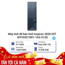 Máy tính để bàn Dell Inspiron 3030 SFF SFFI53013W1-16G-512G