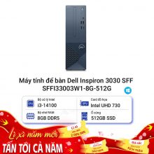 Máy tính để bàn Dell Inspiron 3030 SFF SFFI33003W1-8G-512G