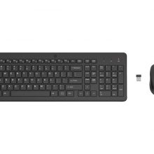 Bộ bàn phím chuột không dây HP 330 Đen (2V9E6AA)