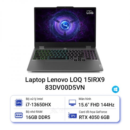 Laptop Lenovo LOQ 15IRX9 83DV00D5VN