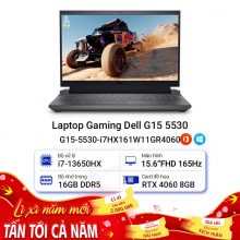 Laptop Gaming Dell G15 5530 G15-5530-i7HX161W11GR4060