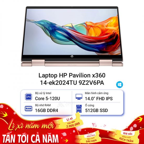 Laptop HP Pavilion x360 14-ek2024TU 9Z2V6PA