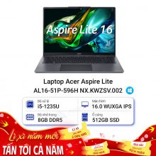 Laptop Acer Aspire Lite AL16-51P-596H NX.KWZSV.002
