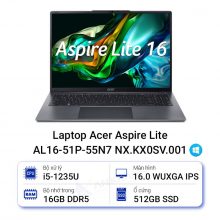 Laptop Acer Aspire Lite AL16-51P-55N7 NX.KX0SV.001