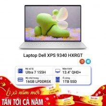 Laptop Dell XPS 13 9340 HXRGT (Ultra 7 155H/RAM 16GB/SSD 1TB/13.4 inch QHD+ Touch/Windows 11)