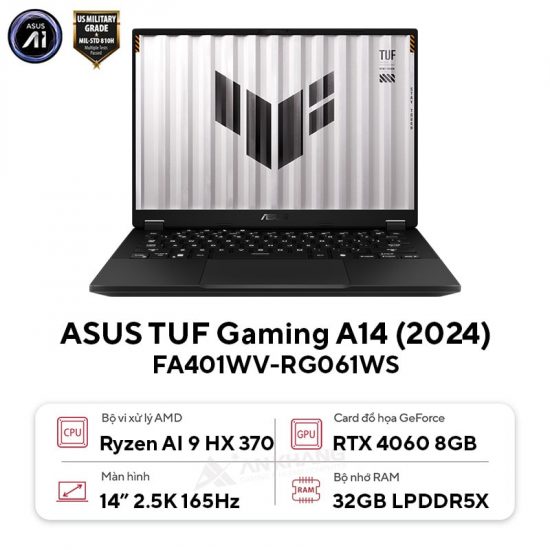 Laptop Asus TUF Gaming A14 FA401WV-RG061WS