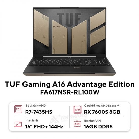 Laptop Asus TUF Gaming A16 Advantage Edition FA617NSR-RL100W