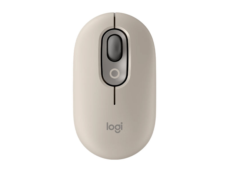 26563_chuot_khong_day_emoji_logitech_pop_mouse_bluetooth_xam_1-1 Chuột không dây Emoji Logitech POP Mouse Bluetooth màu Xám (Mist Sand)