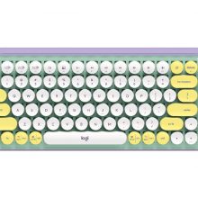 Bàn phím cơ không dây Logitech POP Keys TÍM-TRẮNG (DAYDREAM_MINT)