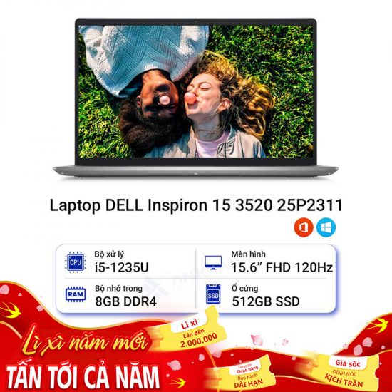 Laptop DELL Inspiron 15 3520 25P2311