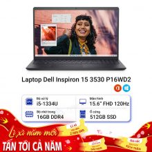 Laptop Dell Inspiron 15 3530 P16WD2