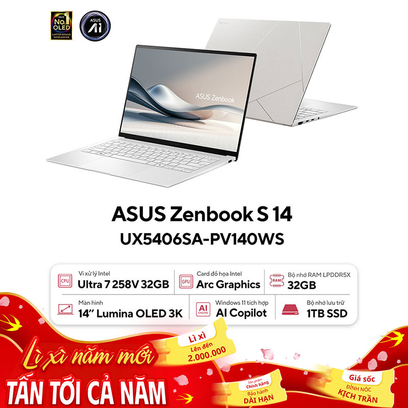 26673_18_asus_zenbook_s_14_oled_ux5406sa_pv140ws_li_xi-1 Laptop ASUS Zenbook S 14 OLED UX5406SA-PV140WS