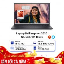 Laptop Dell Inspiron 3530 N5I5407W1 Black