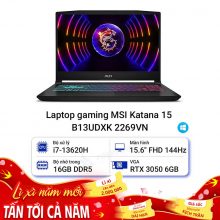 Laptop gaming MSI Katana 15 B13UDXK 2269VN
