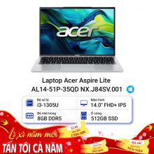 Laptop Acer Aspire Lite AL14-51P-35QD NX.J84SV.001